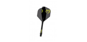 Winmau Fusion Medium Flights Standard Nº2 Black/Green