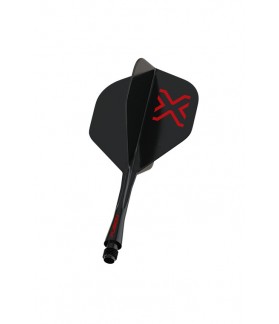 Winmau Fusion Medium Flights Standard Nº2 Black/Green