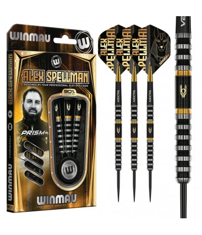 Winmau Firestorm Flame Steel Tips Darts 22gr