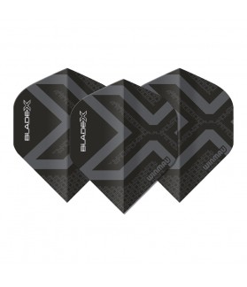 Winmau Blade X Standard Flights Black