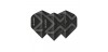 Plumas Winmau Blade X Negro