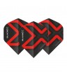 Winmau Blade X Standard Flights Black/Silver