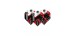 Winmau Zeta Standard Flights Joe Cullen Rockstar 2