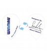 Voadores Winmau Mega Standard Branco
