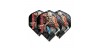 Winmau Rock Dart Iron Maiden Trooper Flights