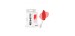 RedDragon NitroFlite Medium Standard Nº2 White/Red