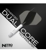 RedDragon NitroFlite Medium Standard Nº2 Black/Blue