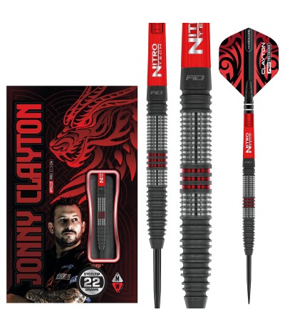 Dardos P.A. Red Dragon Jonny Clayton 90% 22gr