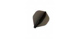 Plumas Fit Flight Standard Negro 6 uds