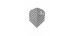 Plumas Harrows Carbon Gris