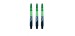 Shot Darts Eagle Claw Medium Green/Black Shafts
