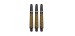 Shot Darts Koi Carbon Helioknot Medium Black/Gold