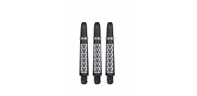 Shot Darts Koi Carbon Pakati Inbetween Black/White
