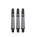 Shot Darts Koi Carbon Pakati Inbetween Black/White