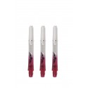 Cañas Shot Eagle Claw Intermedias Rojo/Transparente