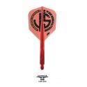 Condor Axe Shape Special One 3 Clear Red Flights M