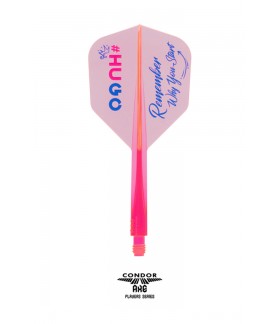 Plumas Condor AXE Shape Hugo Leung GO Rosa XL