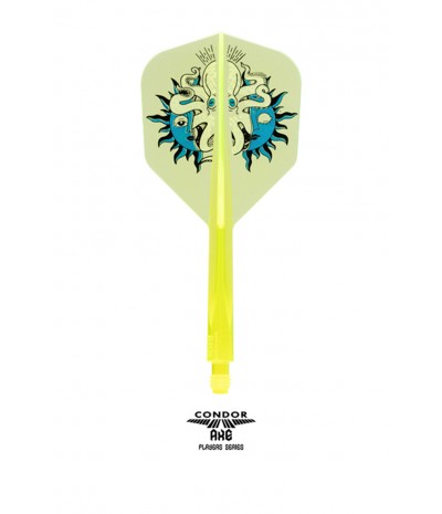 Plumas Condor AXE Shape G.T. Monster 4 Amarillo S
