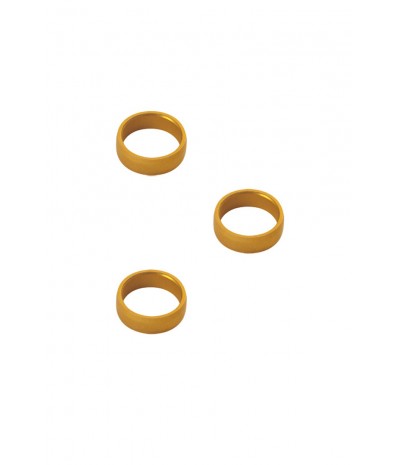 Slot Lock Ring Target Gold