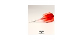 Plumas Condor Axe Shape Gradation Rojo M