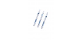Harrows Supergrip Spin Short Clear Shafts