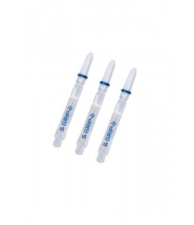 Harrows Supergrip Spin Short Clear Shafts