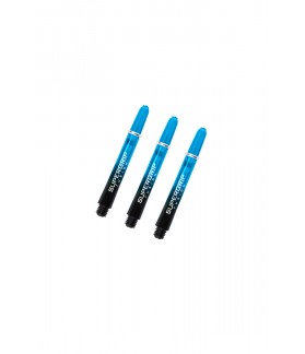 Cañas Harrows Supergrip Fusion Cortas Negro/Aqua