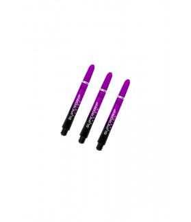 Cañas Harrows Supergrip Fusion Cortas Negro/Morado