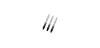 Hastes Harrows Supergrip Fusion Curtas Preto/Clear