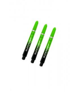 Cañas Harrows Supergrip Fusion Medianas Negro/Verde