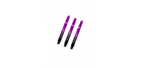 Harrows Supergrip Fusion Medium Shafts Black/Purple