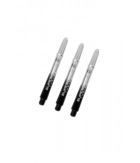 Cañas Harrows Supergrip Fusion Medianas Negro/Clear