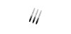 Harrows Supergrip Fusion Medium Shafts Black/Clear