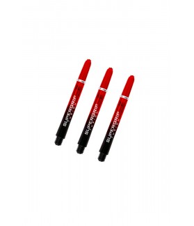 Cañas Harrows Supergrip Fusion Midi Negro/Rojo