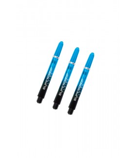 Cañas Harrows Supergrip Fusion Midi Negro/Aqua