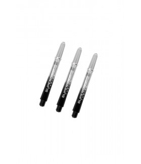 Cañas Harrows Supergrip Fusion Midi Negro/Clear