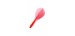 Plumas Condor Oval Clear Red S