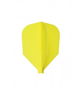 Plumas Fit Flight Shape Amarillo 6 uds