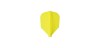 Plumas Fit Flight Shape Amarillo 6 uds