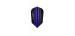 Mission Mesh Slim Flights Blue