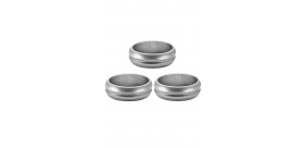 Mission F-Lock Rings Silver