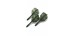 Plumas Cuesoul AK5 Shape Skeleton Verde L