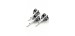 Cuesoul AK5 Shape Skeleton White Flights L