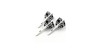 Cuesoul AK5 Shape Skeleton White Flights L