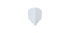 Plumas Fit Flight Shape Blanco 3 uds