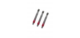 L-Shaft Two Tone 260 Shafts Red