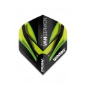 Plumas Winmau MVG Alpha Standard Negro/Verde