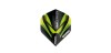 Plumas Winmau MVG Alpha Standard Negro/Verde