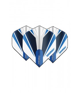 Voadores Winmau Prism Alpha Standard Branco/Azul