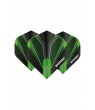 Winmau Prism Alpha Standard Flights Black/Green